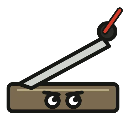 The guillotine, as drawn in Benchwork