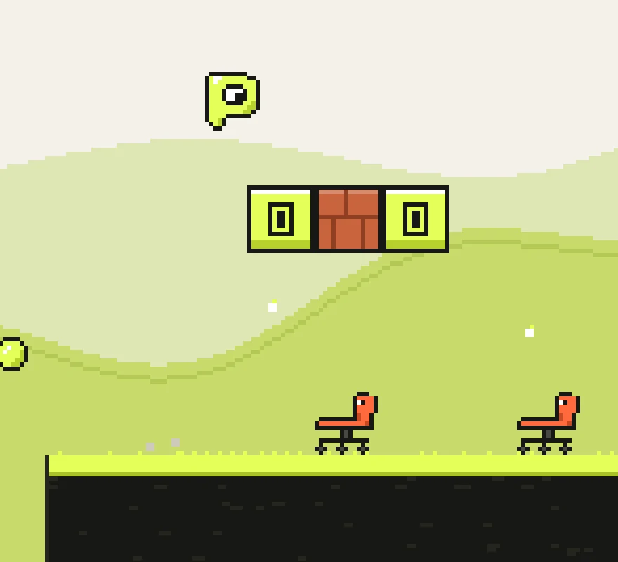Drip, the platformer, mid-level