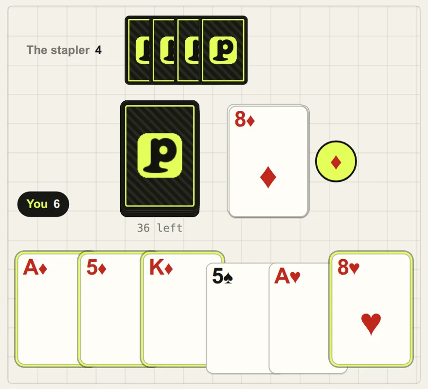 The cover of Last Card on games.slopped.site, a real capture