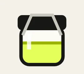 Sealed jar, drawn by Invaders’ own art