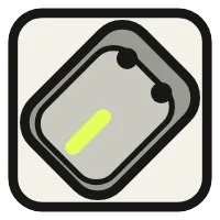 Hole punch, as drawn in Paperweight