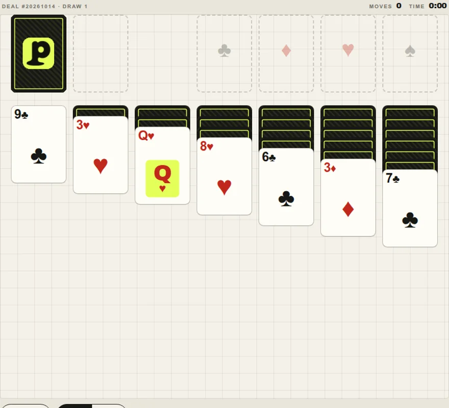 The cover of Solitaire on games.slopped.site, a real capture