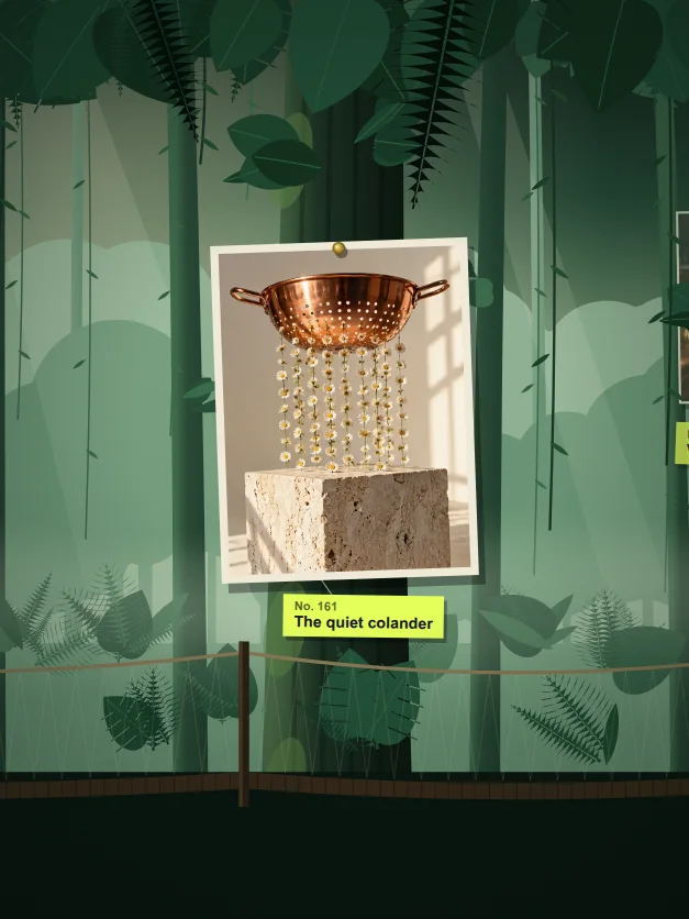 The Meinong’s jungle cover on slopped.site, a real capture of the site